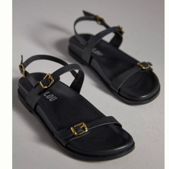 [NWT] Anthropologie - Bibi Lou Skinny Buckle Slingback Sandals (Size US 8-8.5) - Picture 5 of 6